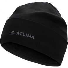 Aclima Herre Tilbehør Aclima Woolnet Original Beanie U 123 Jet Black