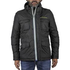 Abbigliamento esterno Peak Mountain Winterjacke in Schwarz