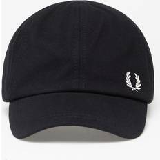 Fred Perry Homme Accessoires Fred Perry Mens Classic Piqué Cap Black/White One