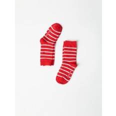 Stripete Sokker Polarn O. Pyret Pack Striped Kids Socks Red Stripes 6-8y x