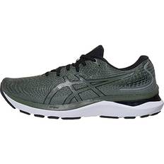Asics Men's Gel-Cumulus Running Shoes, 11.5, Olive Canvas/Black