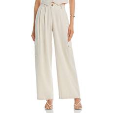 Aqua Clothing Aqua Cargo Wide Leg Pants 100% Exclusive Oatmeal