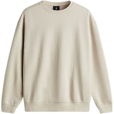 H&M Loose Fit Sweatshirt - Light Beige