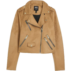 River Island Women's Faux Suede Jacket - Brown