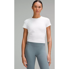 Yoga T-shirts Lululemon All It Takes Ribbed Nulu T-Shirt - White