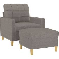 Sofas vidaXL hocker relaxsessel fernsehsessel - Taupe Sofa