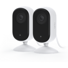 Arlo Caméras de Surveillance Arlo Essential 2k Indoor Camera 2-pack