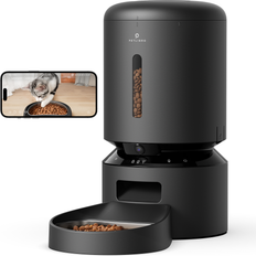 Automatic Cat Black Feeder with Camera