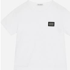 Dolce & Gabbana Kids Optical White Jersey T-shirt Bianco Ottico