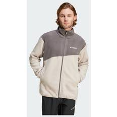 Adidas Multicolor Ropa de abrigo adidas Terrex Multi Full Zip Fleece Beige Man