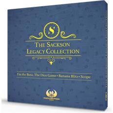 Sackson Legacy Collection Blue I'm the Boss Dice Banana Blitz, and Scope