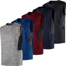 Boys Tank Tops Real Essentials Sold by: Pack: Boys Dry-Fit Active Athletic Performance Tank Top