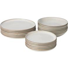 IKEA Gladelig Grey Tallriksset 18st