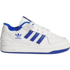 adidas Kid's Forum Low CL - Core White/Royal Blue/Core White