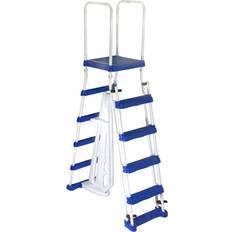 Swimming Pools & Accessories Blue Wave A-Frame Ladder with Safety Barrier NE1217