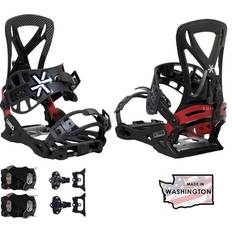 Svarta Snowboardbindningar Karakoram Grizzly Split