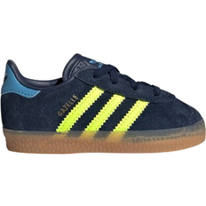 Kinderschuhe adidas Infant Gazelle Comfort Closure Elastic Laces Shoes - Night Indigo/Solar Yellow/Light Blue