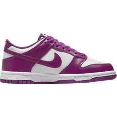 Purple Sneakers Children's Shoes NIKE Dunk Low GS - White/White/Viotech