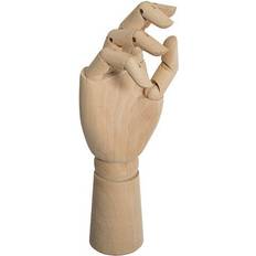 Eisen Dekofiguren Atmosphera Decorative Hand Beige Dekofigur 30cm