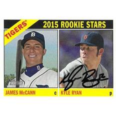 RDB Holdings & Consulting CTBL-019806 Kyle Ryan Signed 2015 Detroit Tigers Topps Heritage Rookie Stars No. Card