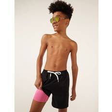 Black Swim Shorts Chubbies Boys' Classic Lined Swim Trunks, Medium, Capes