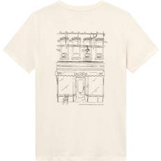 Les Deux T-shirts Les Deux Neighborhood T-shirt - Ivory/Black