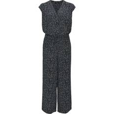 Viskose Jumpsuits & Overalls Opus Jumpsuit MONELI DUNKELBLAU