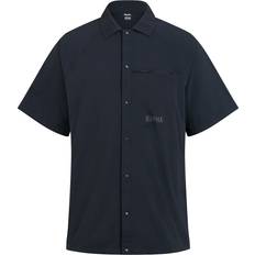 Nylon Hemden Rapha Explore Short Sleeve Shirt Men's Vulcan/Asphalt