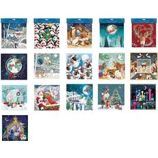 Advent Calendars Ling square advent calendars 230 x 230 mm religious & traditional white envelope