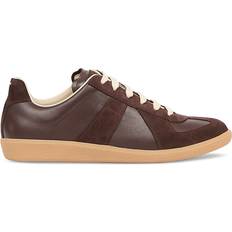 Maison Margiela Replica Leather & Suede Low Top Sneakers