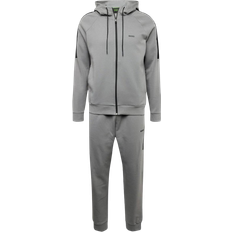 HUGO BOSS Combinaisons HUGO BOSS Logo Print Tracksuit Set - Grey