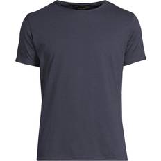 Replay Herre Overdele Replay Crew Neck T-Shirt Night Blue