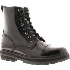 Clarks Black Boots Clarks girls ankle boots prague cap y leather elasticated