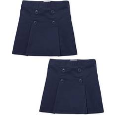 The Children's Place Kid's Uniform Stretch Button Skort 2-pack - Tidal (3011217_32VF)