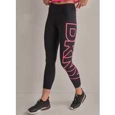 Pink - Women Tights DKNY Sport Women's High-Rise Logo Graphic 7/8 Leggings Knckout Pi