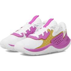 Under Armour Zapatillas de Baloncesto Under Armour Girls' Jet 23 Basketball Shoes Little White Pink