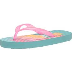 Flip Flops The Children's Place Girls Tropical Flip Flops YOUTH12-13 Multi Clr