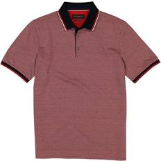 Bugatti Herren Polo-Shirt rot Baumwoll-Jersey