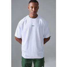 Boohoo Kläder boohoo Mens Sport Oversized Performance T-shirt - White