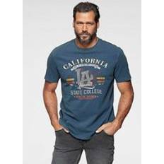 Printed T-Shirt Blue
