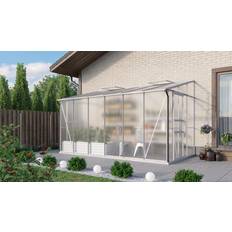 Polycarbonat Freistehende Gewächshäuser Vitavia Gewächshaus Osiris 7800 Aluminium Polykarbonat