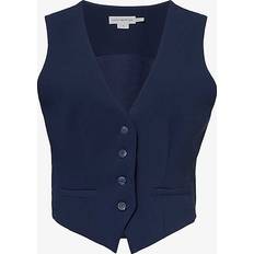 Good American Luxe Vest Navy