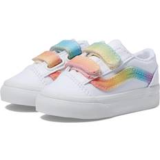 Vans Children's Shoes sale Vans Old Skool Low Top Sneakers - True White/Multi