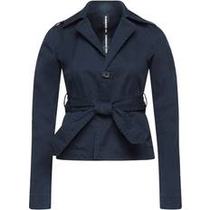 DSquared2 Coats DSquared2 Woman Overcoat & Trench Coat Midnight blue Cotton