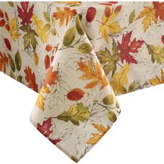 Elrene Home Fashions Autumn Leaves Tablecloth Multicolour (132.1x132.1cm)