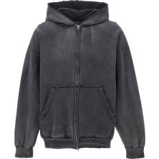 Balenciaga Damen Pullover Balenciaga Hoodie Felpe Grigio-Donna