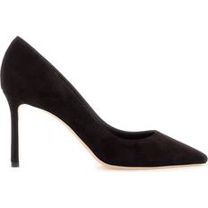 Brown - Leather Heels & Pumps Jimmy Choo Romy 85 Suede Pumps Synonymous Luxury - Brown