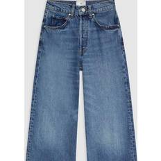 Anine Bing Jeans Anine Bing Rick Denim Loose Jeans - Deep Alto Blue