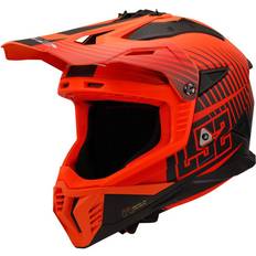 LS2 Motorcycle Helmets LS2 fast mx708 duck matt hi-viz orange red motorcycle off road helmet