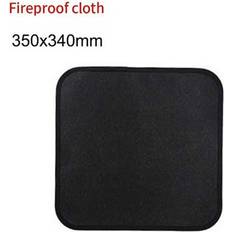 BBQ Carpets BCLONG Heat Mat Floor Protective-Rug Fire Pad Flame Proof Resistant bbq 350x340mm